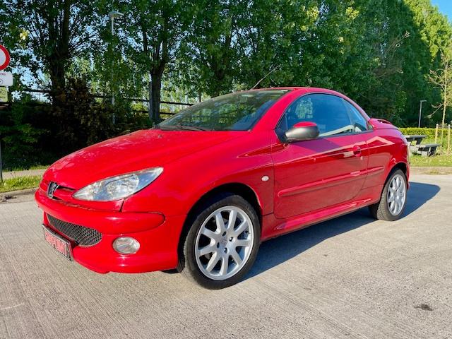 PEUGEOT 206CC - 1.6 BENZ - AUTOMATIQUE, Autos, Peugeot, Entreprise, ABS, Airbags, Alarme, Verrouillage central, Rétroviseurs électriques