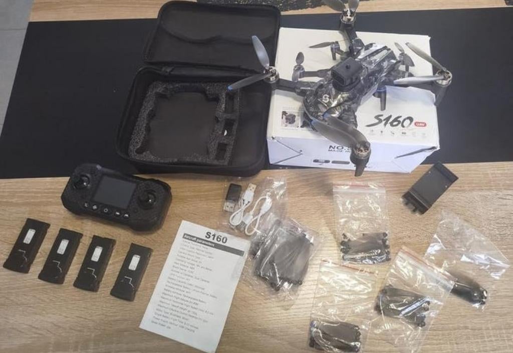 Drone S160, Audio, Tv en Foto, Drones, Altitude Hold, Obstakelontwijking, Opvouwbaar, Ophalen of Verzenden