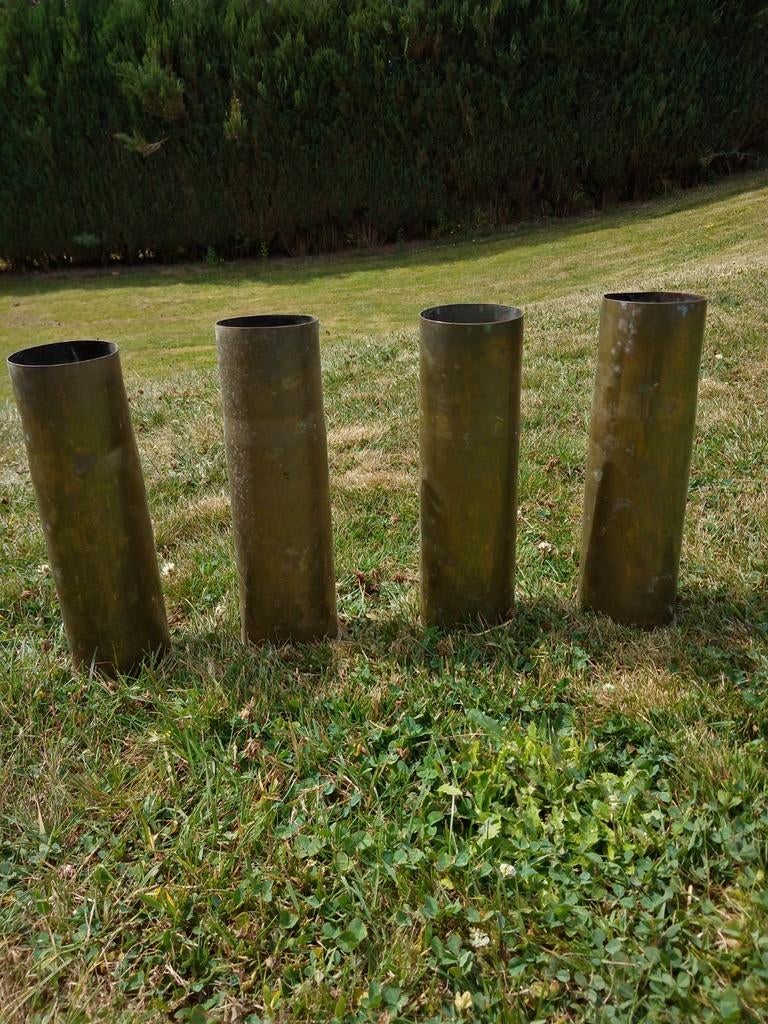 Obus de Guerre en Laiton 1943 " 270 mm ", Collections, Objets militaires | Seconde Guerre mondiale, Enlèvement ou Envoi, Armée de terre