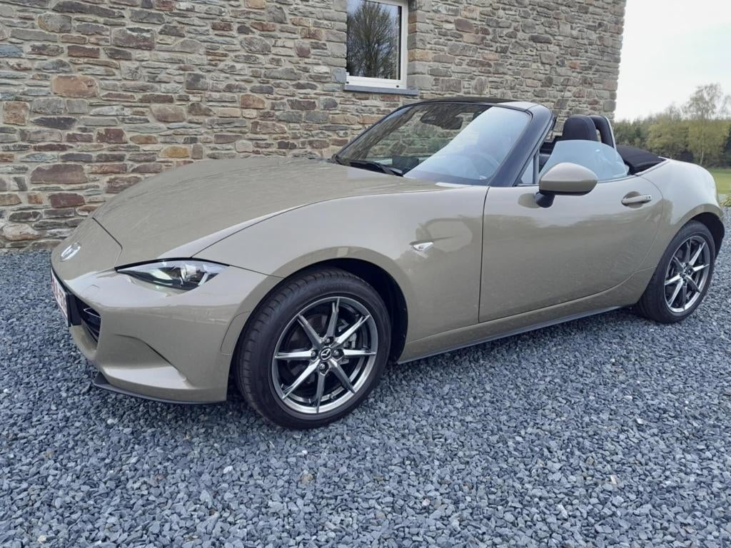 Mazda Mx5  1.5 , 400 km , neuve., Auto's, Achterwielaandrijving, Cabriolet, Leder, Handgeschakeld