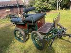Caleche / voiture Charette poney/anes, Animaux & Accessoires, Comme neuf, Calèche marathon, Poney