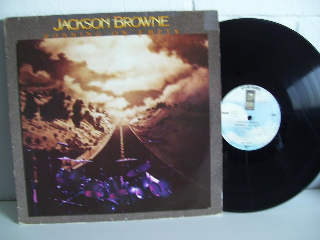 JACKSON BROWNE  running on empty, Enlèvement ou Envoi, Utilisé, 12 pouces, Pop rock