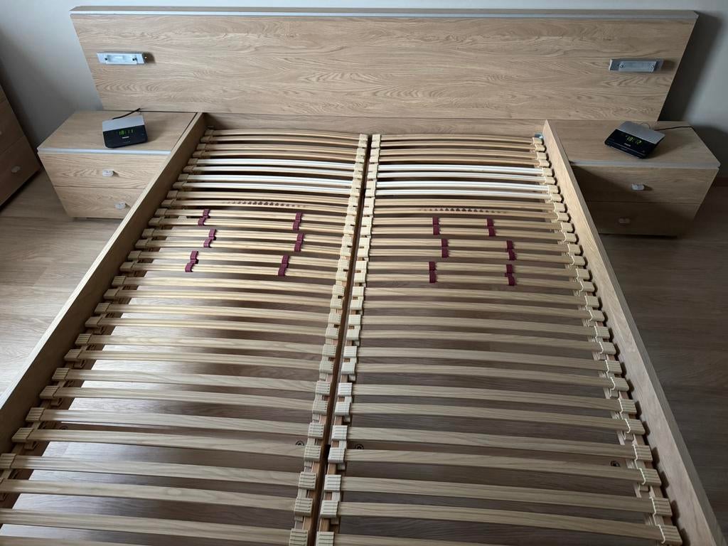 Bed 160x200, Enlèvement, Utilisé, Deux personnes