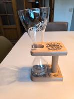 Kwak bierglas in houder, Verzamelen, Ophalen of Verzenden, Bierglas