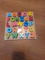 Houten kinderpuzzel alfabet, Ophalen, 10 tot 50 stukjes, Nieuw, Van hout