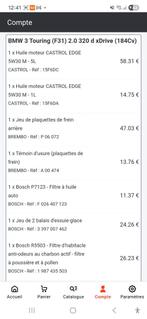 Plaquette de frein arrière brembo, Tickets & Billets