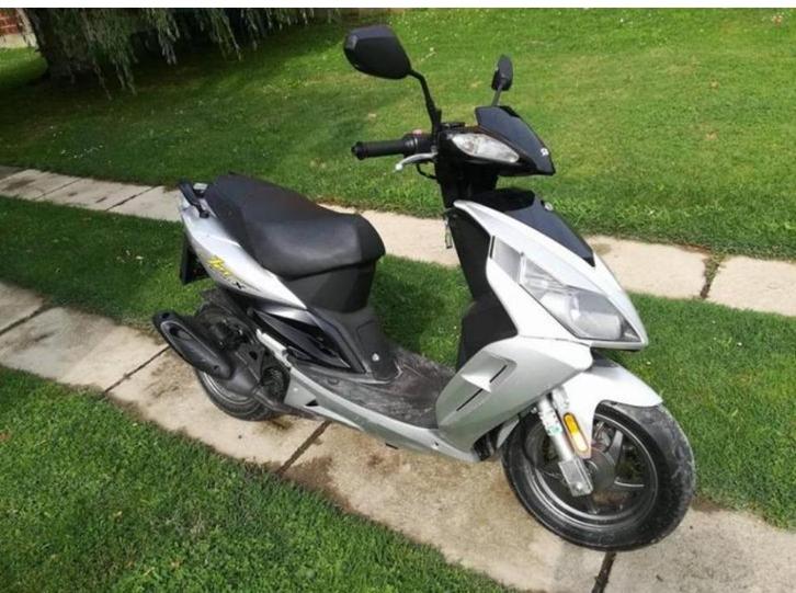 jet  sym en diamanten te koop, Vélos & Vélomoteurs, Scooters | Piaggio, Comme neuf, Autres modèles, Classe A (25 km/h), Essence