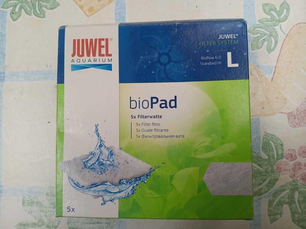 Filtres BioPad pour aquarium, Enlèvement