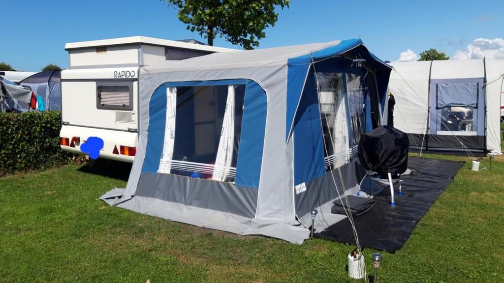 Caravan Rapido Club + voortent met uitbouw, Caravanes & Camping, Enlèvement