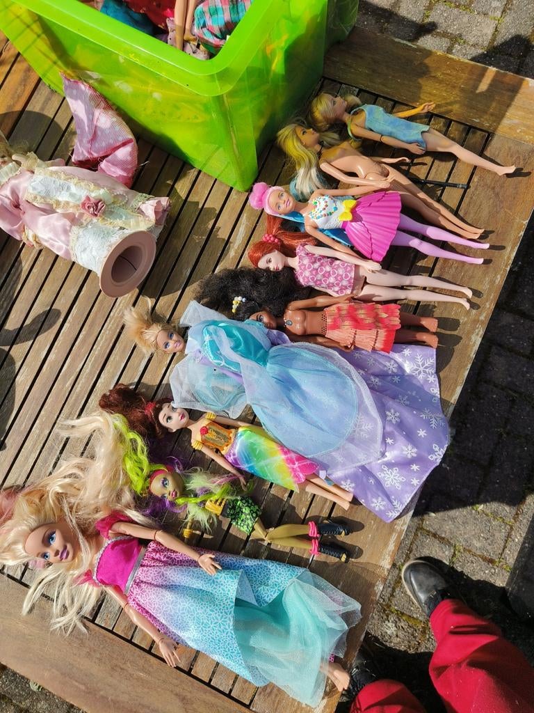 Barbie en andere poppen., Enlèvement