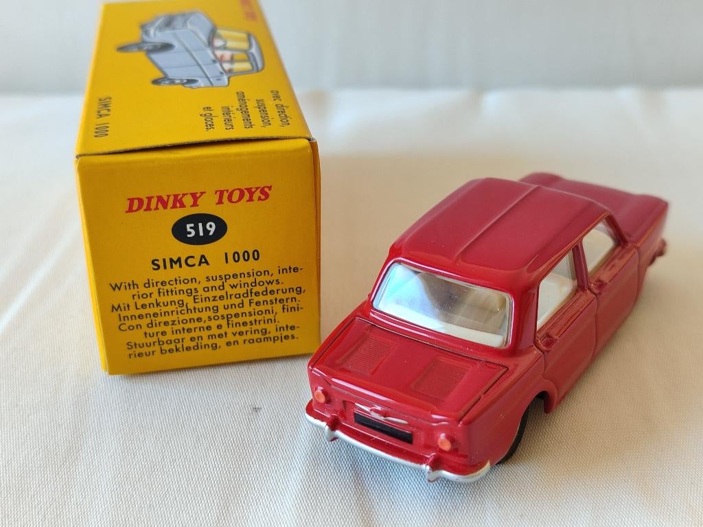 Dinky Toys d'origine - Simca 1000 - 1/43ème (Bibi85) - Collection