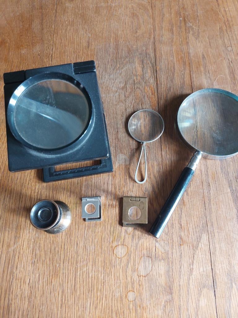 Lot de vieille loupe, Hobby & Loisirs créatifs, Loupes & Lampes loupes, Loupe
