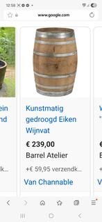 Oude Eiken wijnvat topstaat, Enlèvement ou Envoi, Comme neuf