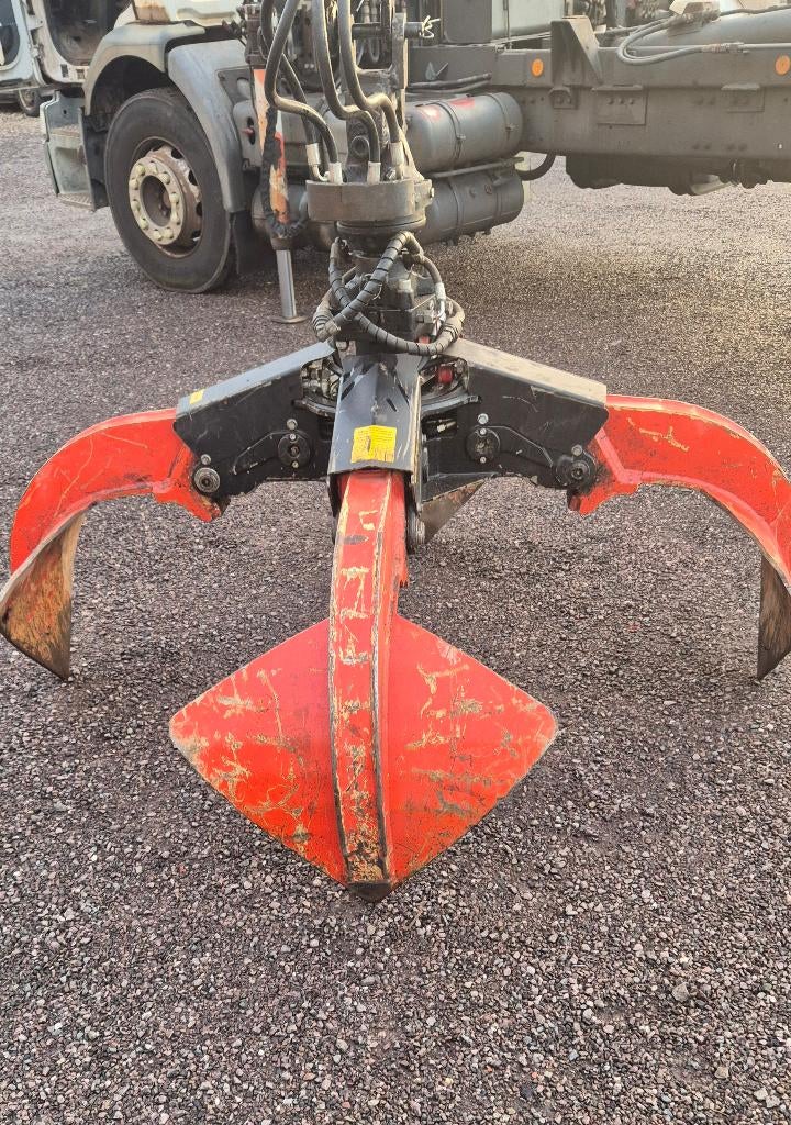 Palfinger schrootgrijper met rotator, Zakelijke goederen, Ophalen, Kraan
