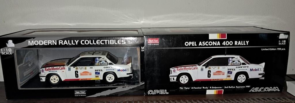 Opel Ascona B 400, Hobby & Loisirs créatifs, Voitures miniatures | 1:18, Enlèvement ou Envoi