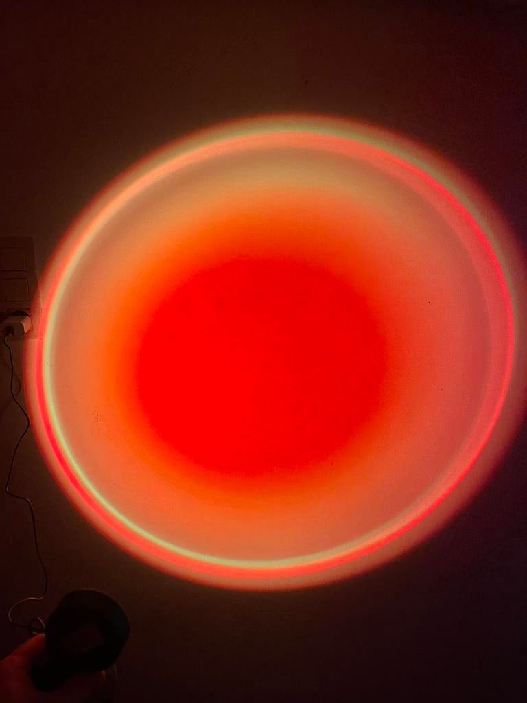 Lampe table - Lampe de projection - port USB - Multicolore, Maison & Meubles, Lampes | Lampadaires, Neuf, Enlèvement