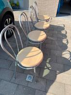 Stoelen, Huis en Inrichting, Stoelen, Ophalen, Gebruikt, Vier, Grijs