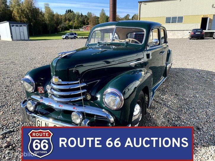 Opel Kapitän | 1952 | Route 66 Auctions, Auto's, Oldtimers, Bedrijf, Te koop, Opel, Benzine, Overige carrosserie, Handgeschakeld