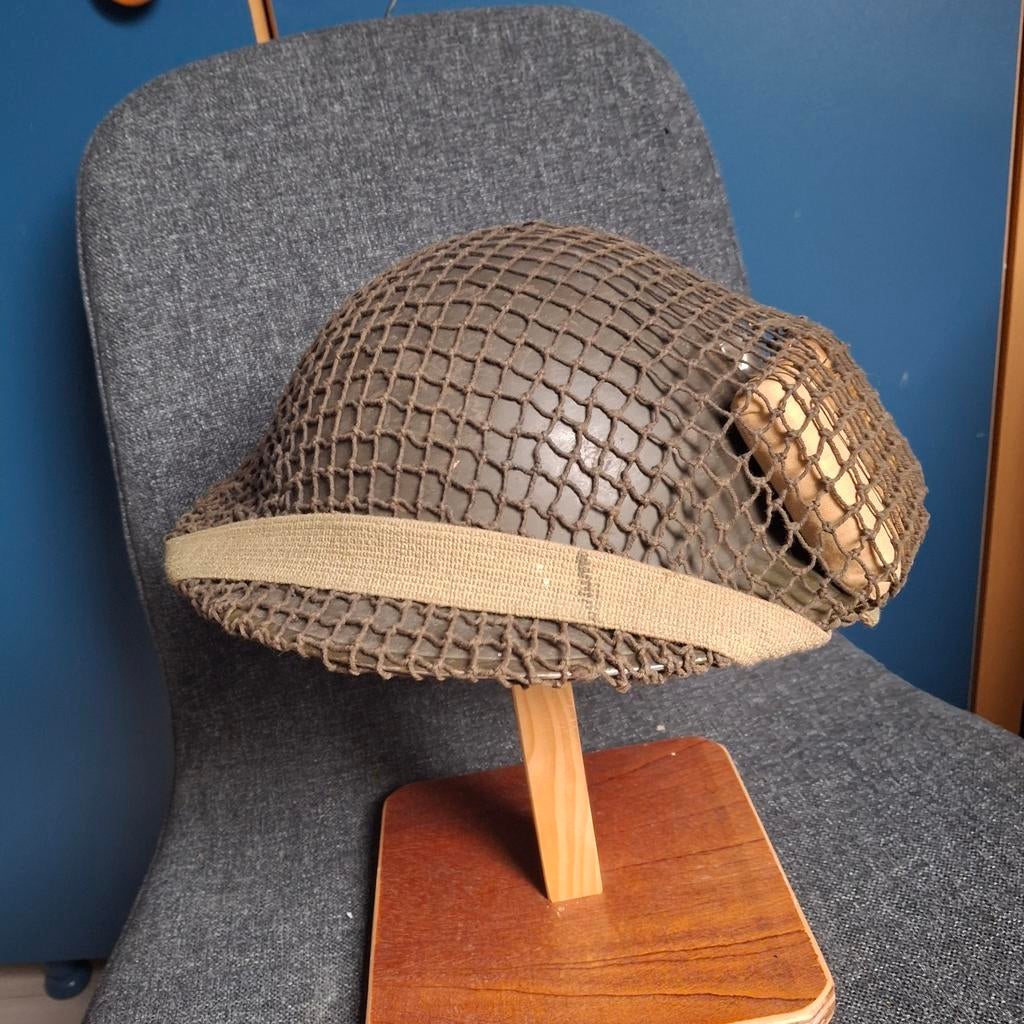 Casque Brodie WW2, Collections, Enlèvement ou Envoi