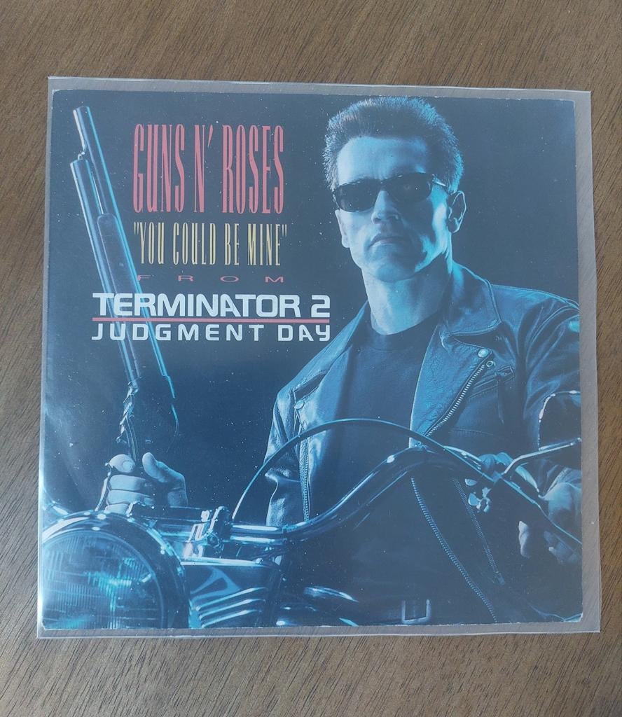 Terminator 2 Guns n Roses 7 Inch Vinyl Single, Enlèvement, 7 pouces, Single