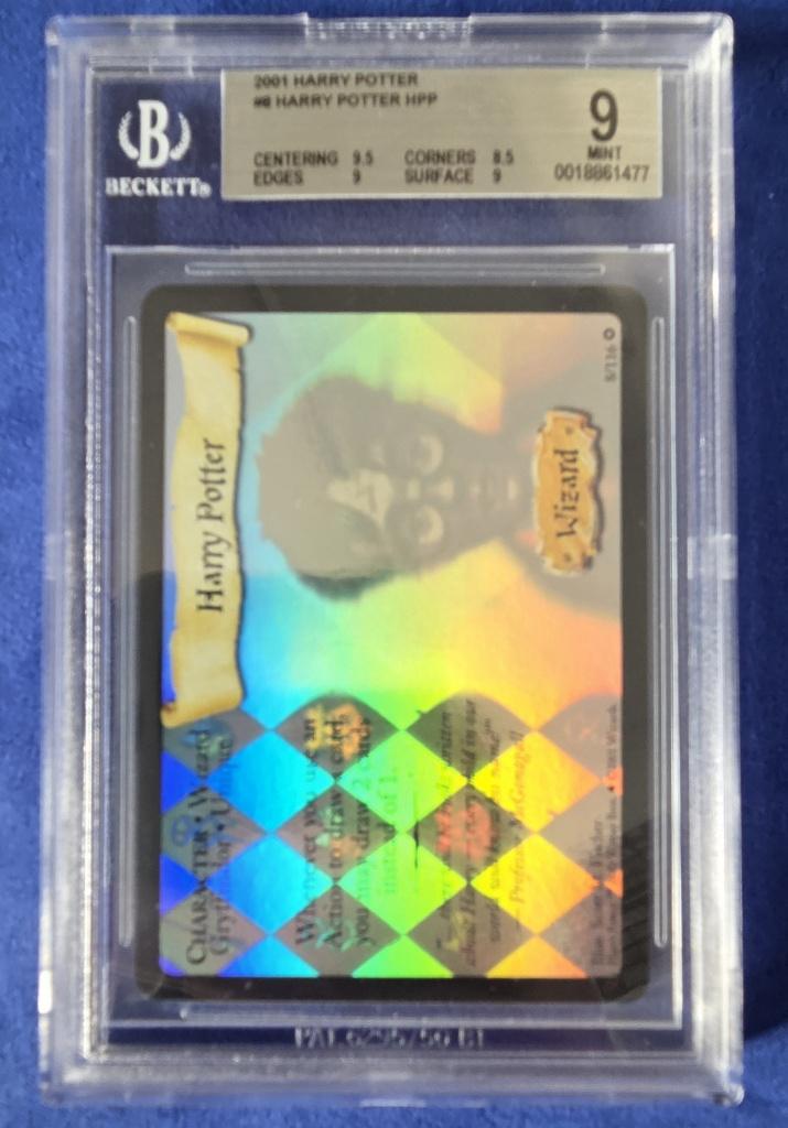 Harry Potter Holo - Base Set 8/116 | BGS 9, Collections, Harry Potter, Enlèvement ou Envoi, Comme neuf, Autres types