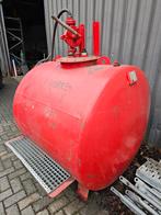 Dubbelwandige dieseltank 1200 liter, Ophalen