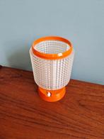 Lampe de table vintage en plastique orange, 1960, Antiquités & Art, Enlèvement ou Envoi