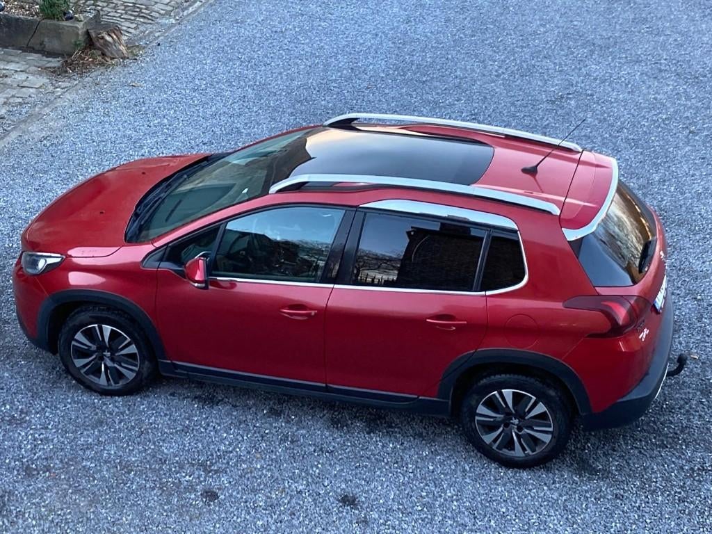 Peugeot 2008 diesel, Autos, Peugeot, Rouge, Achat, Euro 6, Boîte manuelle