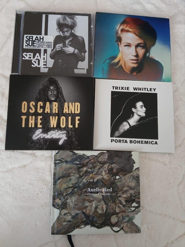 Nieuw -cd -Selah Sue-Oscar &the Wolf-T Whitley-Axelle Red, Ophalen of Verzenden, Zo goed als nieuw