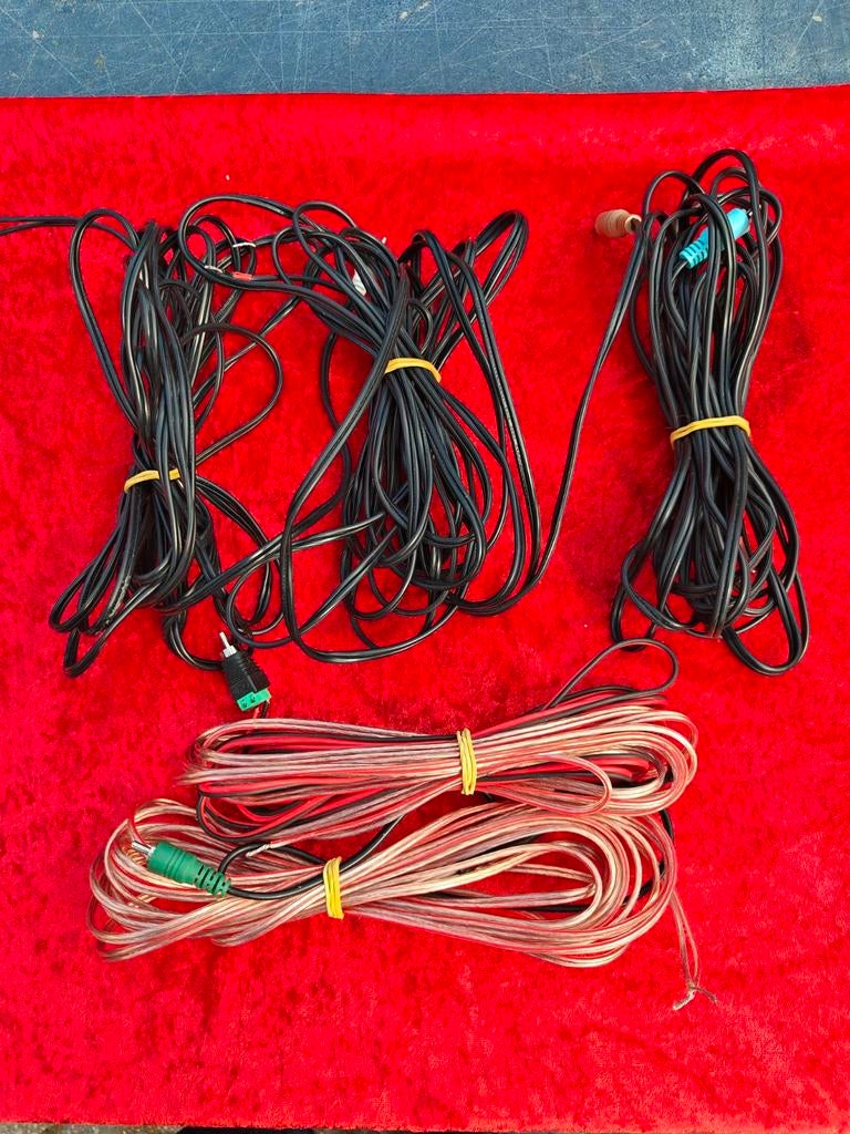 Câbles pour haut-parleurs Bose, 5 x 6 m, longueurs d'origine, TV, Hi-fi & Vidéo, Enlèvement ou Envoi