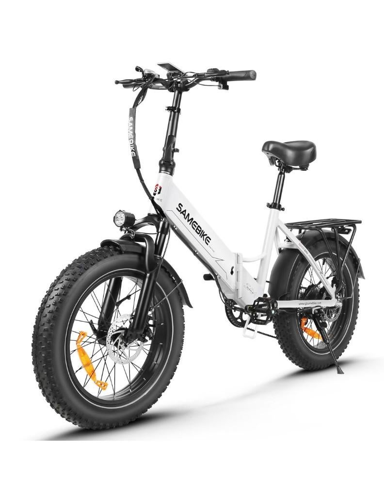 Vélo Électrique SAMEBIKE LOTDM200-II Blanc 750W, Enlèvement ou Envoi, Neuf
