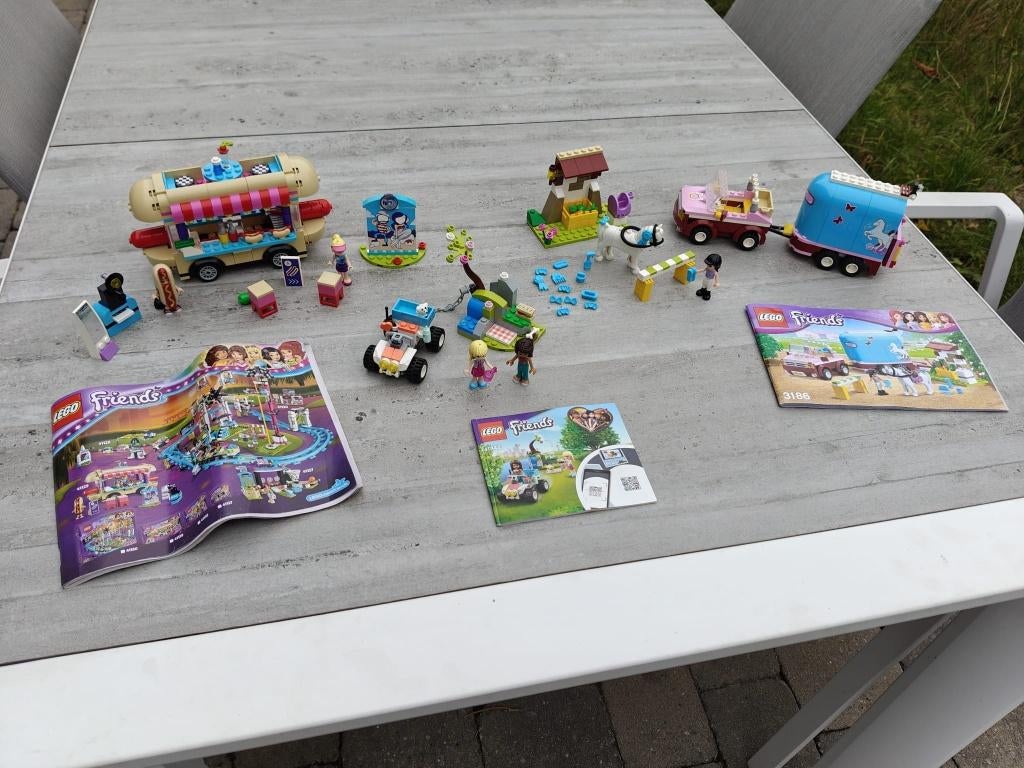 3 jolis sets Lego Friends 41129 41442 3186, Enlèvement ou Envoi, Ensemble complet, Friends, Utilisé