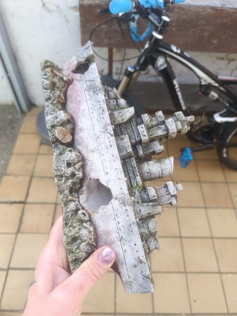 Decoratie aquarium, Ophalen