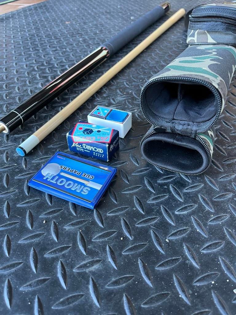 Pool keu met etui, Ophalen of Verzenden, Zo goed als nieuw