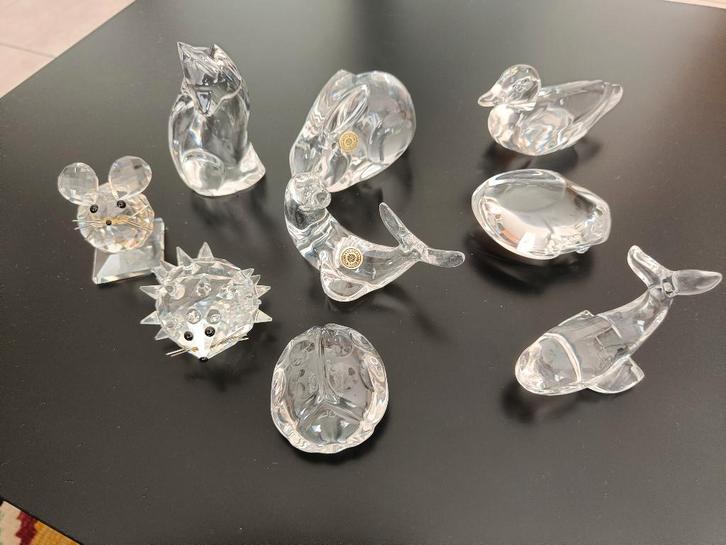 Val Saint Lambert vintage kristallen diertjes, Antiek en Kunst, Antiek | Glaswerk en Kristal, Ophalen