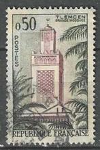 France 1960 - Yvert 1238 - Grande Mosquée de Tlemcen (ST), Envoi, Affranchi
