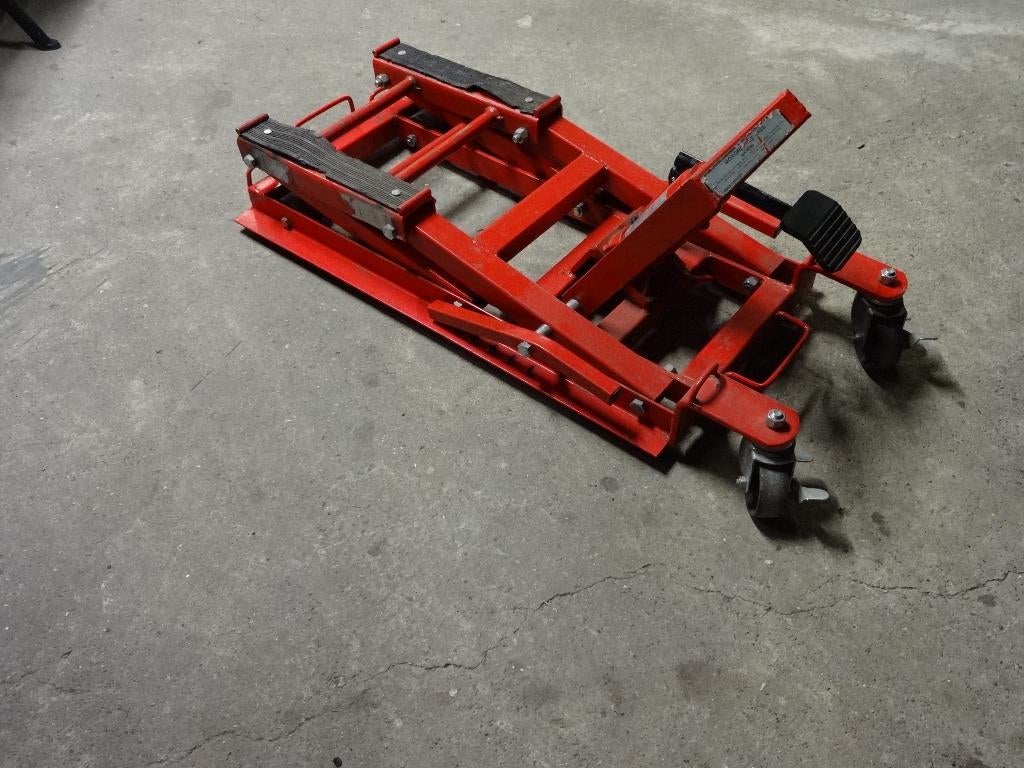 motor krik, Ophalen, Gebruikt