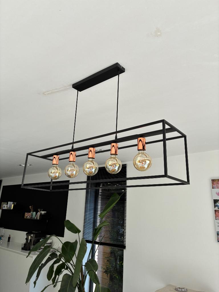 Hanglamp, Enlèvement, Comme neuf, Métal