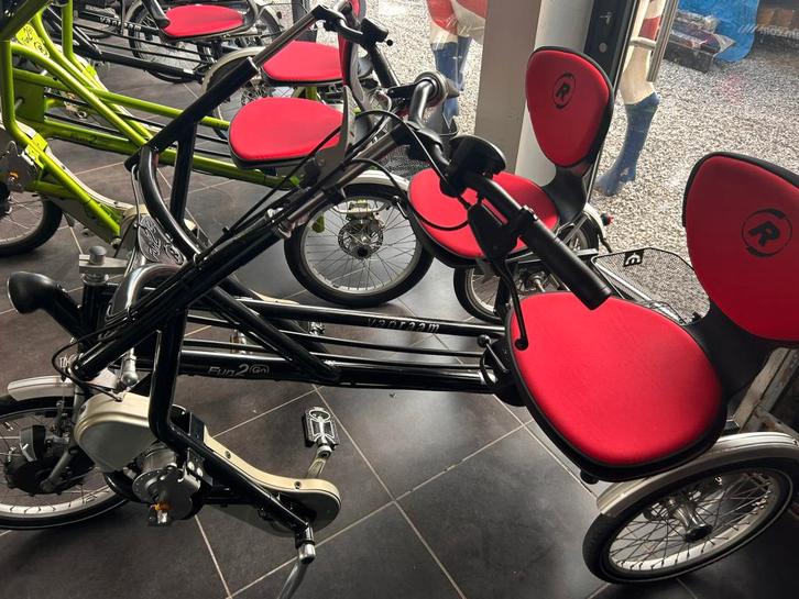 fun2go Van Raam cube duofiets met garantie, Fietsen en Brommers, Fietsen | Cruisers en Lowriders, Gebruikt, Overige typen, Ophalen