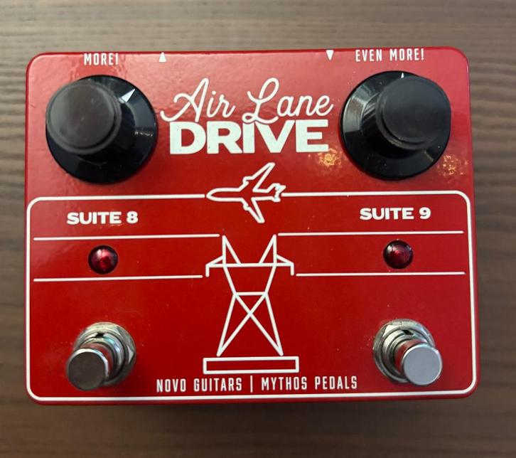 Mythos Air Lane Drive, Musique & Instruments, Effets, Comme neuf, Distortion, Overdrive ou Fuzz, Enlèvement