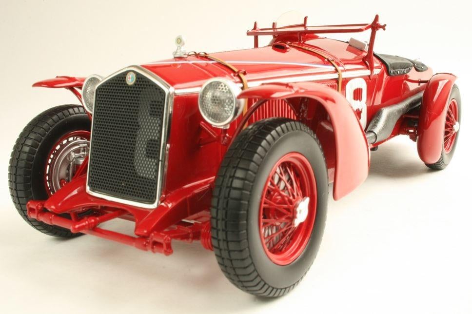 Spark 1/18 Alfa Romeo 8C - Winnaar Le Mans 1932, Ophalen of Verzenden, Nieuw, Auto, Overige merken