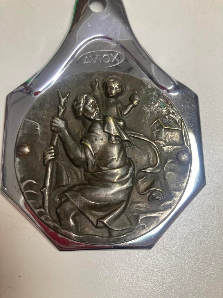 Belastinghouder van Saint Christopher, Auto diversen, Auto-accessoires, Ophalen of Verzenden, Gebruikt