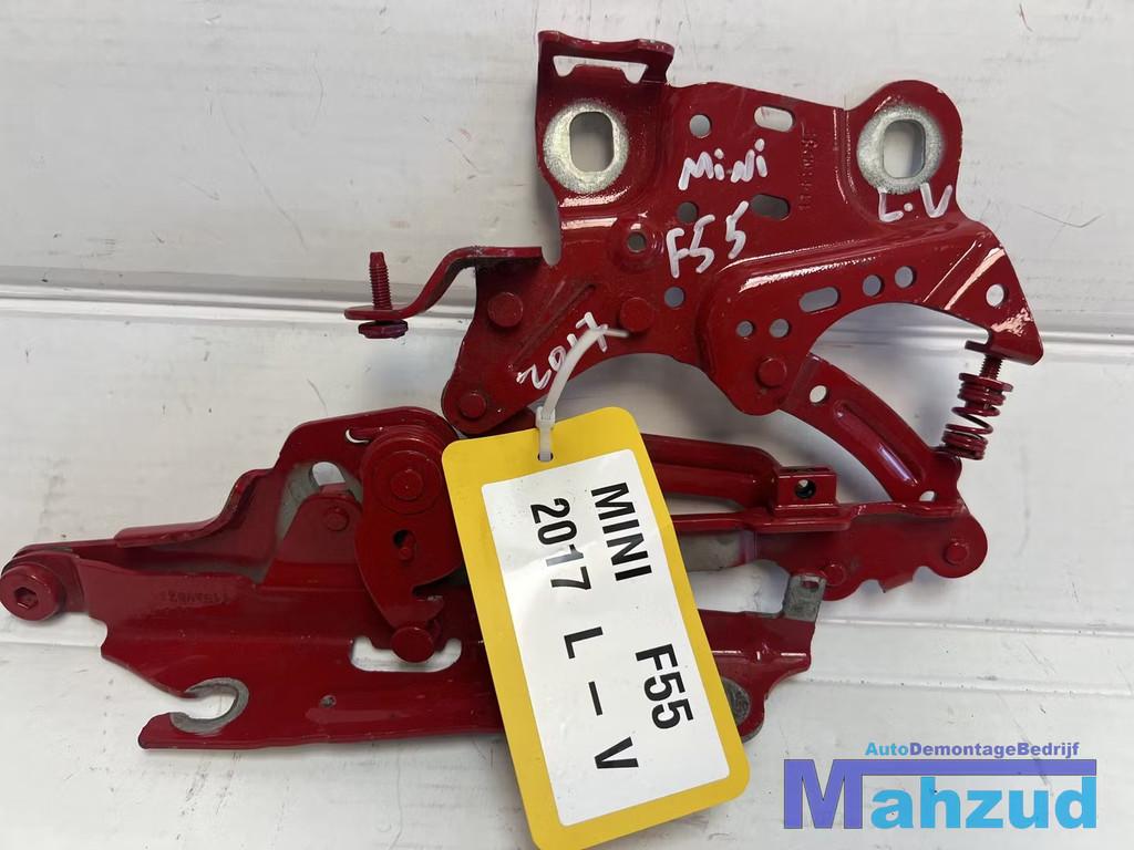 MINI F55 links motorkap scharnier 2013+, Gebruikt, Customer.service@mini.co.uk, Mini, BMW AG