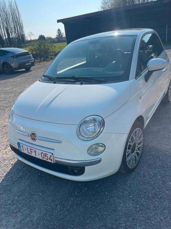 Fiat 500 a vendre, Autos, Fiat, Particulier, Airbags, Air conditionné, Verrouillage central, Vitres électriques, Toit panoramique