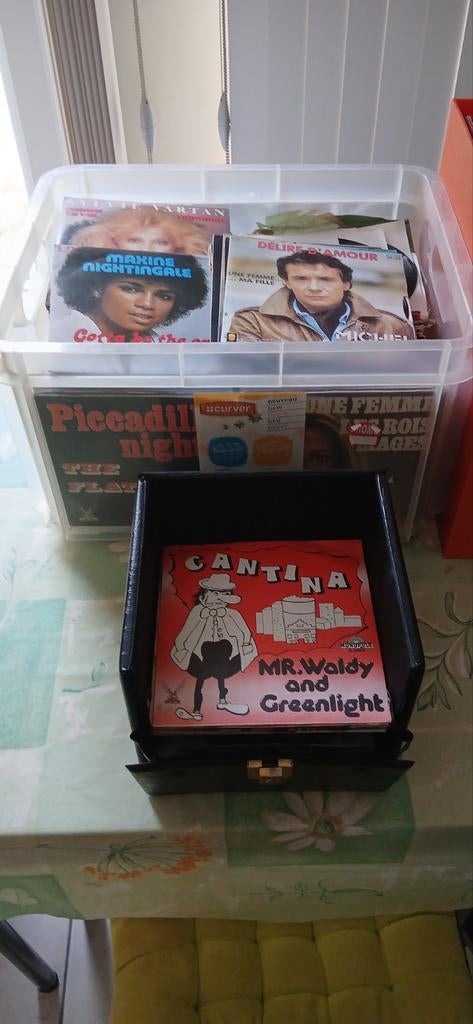 Lot de 386 vinyles, CD & DVD, Enlèvement