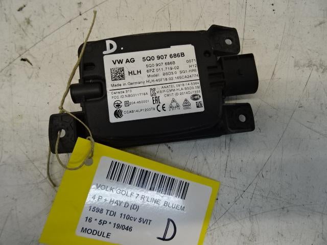 UNITE ELECTRONIQUE Volkswagen Golf VII (AUA) (5Q0907530AJ), Utilisé, Volkswagen