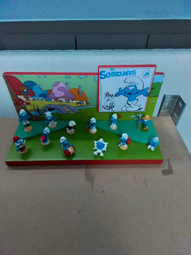 pixi schtroumpfs smurf origine 1 plateau +12 figurines neuf, Collections, Schtroumpfs, Neuf, Bande dessinée, Différents Schtroumpfs