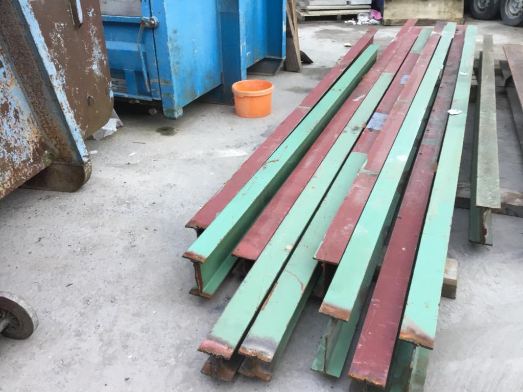 Verschillende poutrels, Bricolage & Construction, Métaux, Comme neuf, Enlèvement