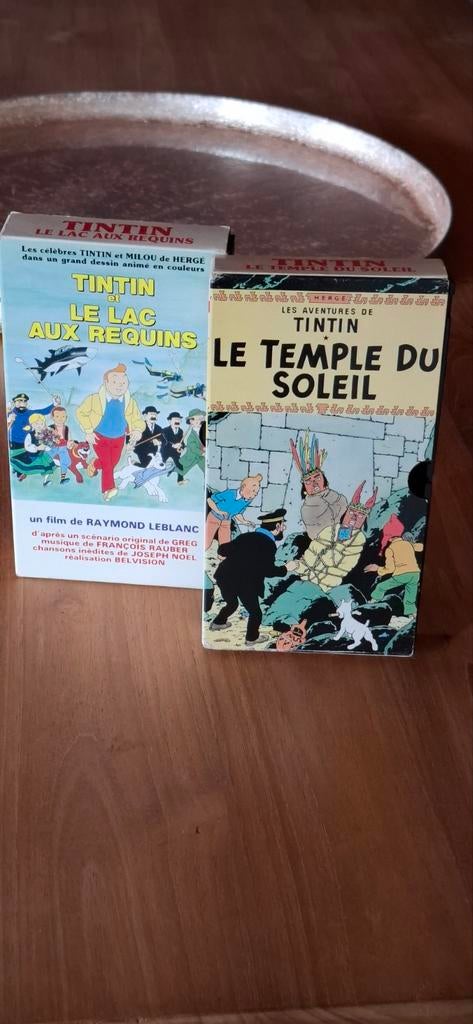 2 CASSETTES DE TINTIN.VHS PAL, Enlèvement ou Envoi