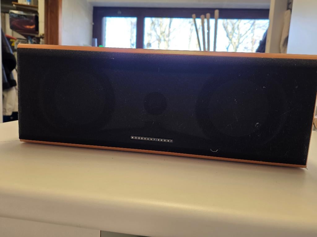 Mordaunt Short centerspeaker MS-905C, TV, Hi-fi & Vidéo, 60 à 120 watts, Comme neuf, Enlèvement, Haut-parleur central